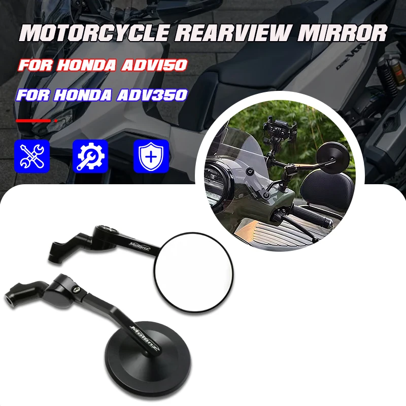 For Honda ADV150 ADV160 ADV350 ADV150 160 350 Motorcycles Vintage Round Rearview Mirror CNC Aluminum Rearview Mirror Accessories
For Honda ADV150 ADV160 ADV350 ADV150 160 350 Motorcycles Vintage Round Rearview Mirror CNC Aluminum Rearview Mirror Accessories
