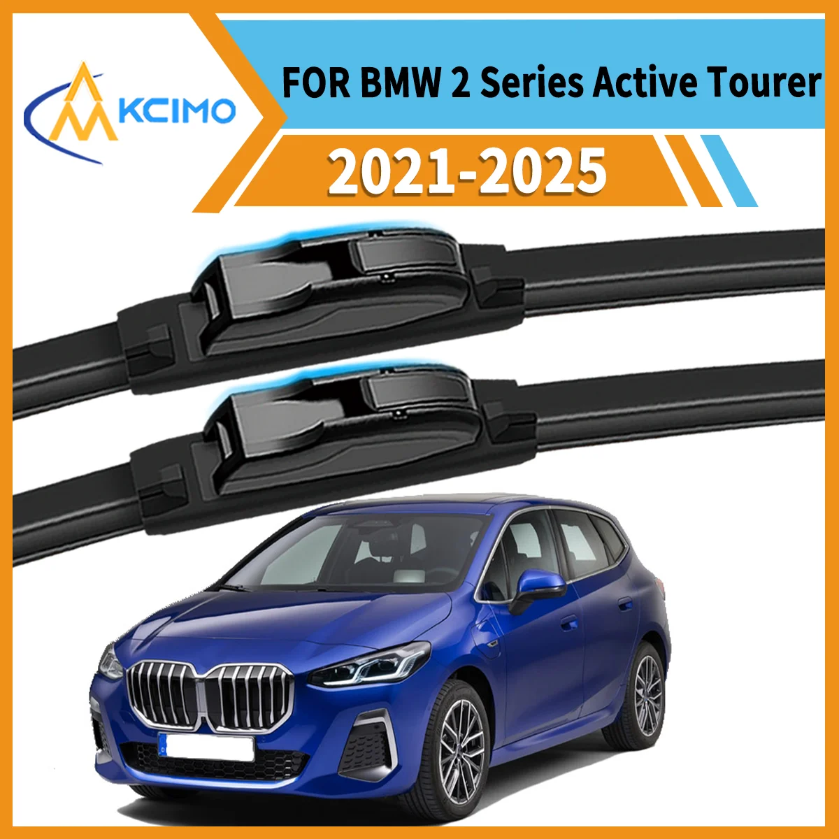 Smooth & Silent Wiping 2PCS Wiper Blades for BMW 2 Series Active Tourer U06 2021-2025 All-Weather Performance Clear View
Smooth & Silent Wiping 2PCS Wiper Blades for BMW 2 Series Active Tourer U06 2021-2025 All-Weather Performance Clear View