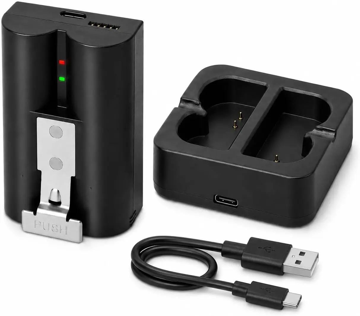 Replacement Battery with Charger Station for Ring Video Doorbell 2/3/3 Plus/4, Battery Doorbell Plus/Pro, Spotlight Cam and
Replacement Battery with Charger Station for Ring Video Doorbell 2/3/3 Plus/4, Battery Doorbell Plus/Pro, Spotlight Cam and