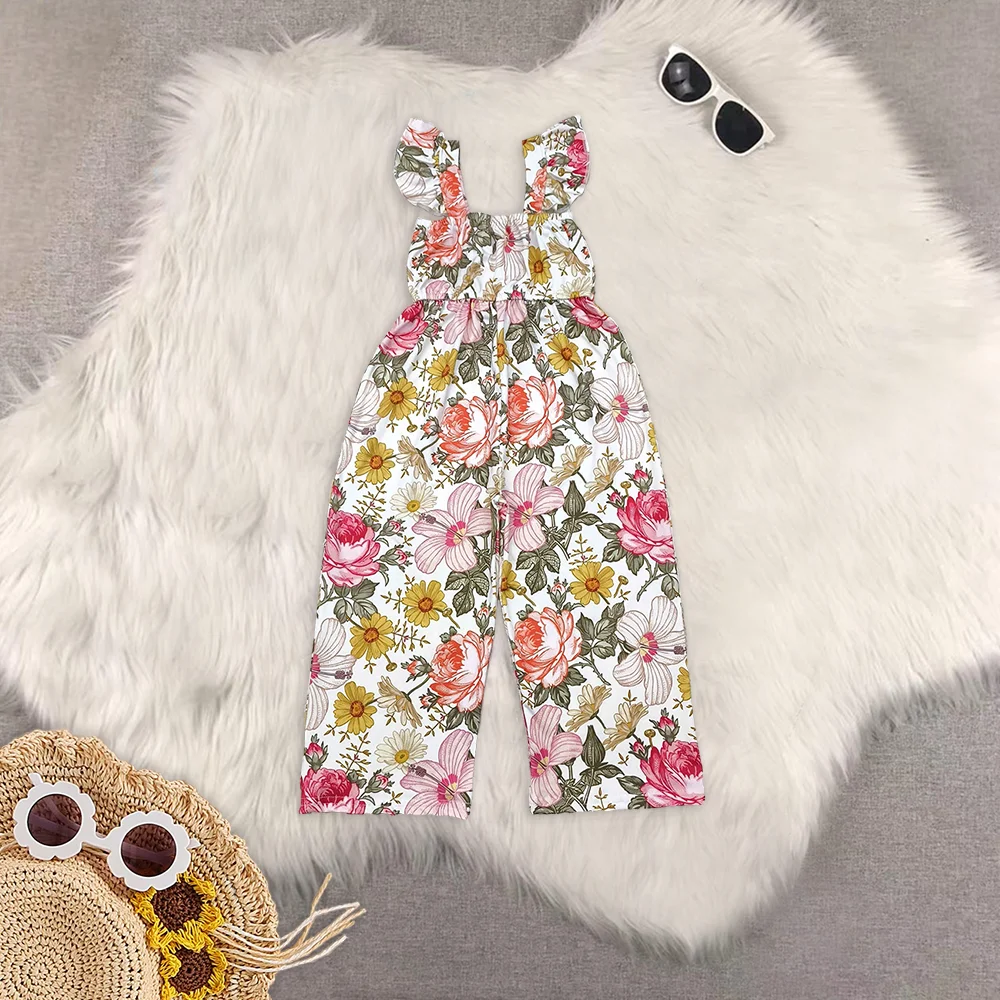 8.25 Baby Girls Summer Jumpsuits Baby Girls Flutter Sleeves Flowers Bell Jumpsuits
8.25 Baby Girls Summer Jumpsuits Baby Girls Flutter Sleeves Flowers Bell Jumpsuits