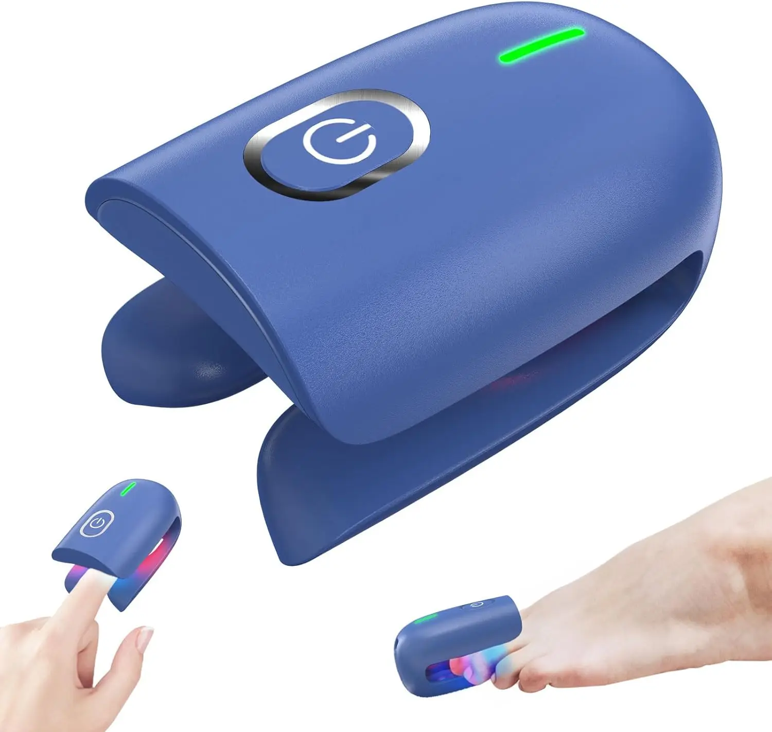 KTS 905nm 470nm USB Charge Toenail Fingernail Care Device Dual Light Cleaning Tools for Discolored Thick Damaged Yellow Brittle Nails Repairing Portable Handheld Home Use Finger Toe Nail Renew Tool Personal Beauty Wellness Grooming Kit
KTS 905nm 470nm USB Charge Toenail Fingernail Care Device Dual Light Cleaning Tools for Discolored Thick Damaged Yellow Brittle Nails Repairing Portable Handheld Home Use Finger Toe Nail Renew Tool Personal Beauty Wellness Grooming Kit