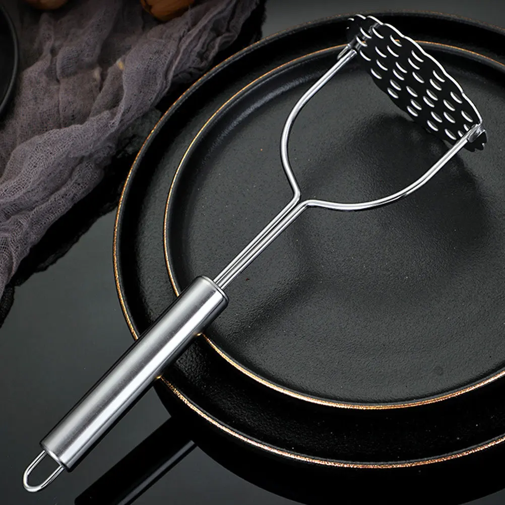Potato Masher Stainless Steel Manual Presser Crusher Vegetable Mashers for Potatoes Sweet Potatoes Pumpkins Kitchen Tools
Potato Masher Stainless Steel Manual Presser Crusher Vegetable Mashers for Potatoes Sweet Potatoes Pumpkins Kitchen Tools