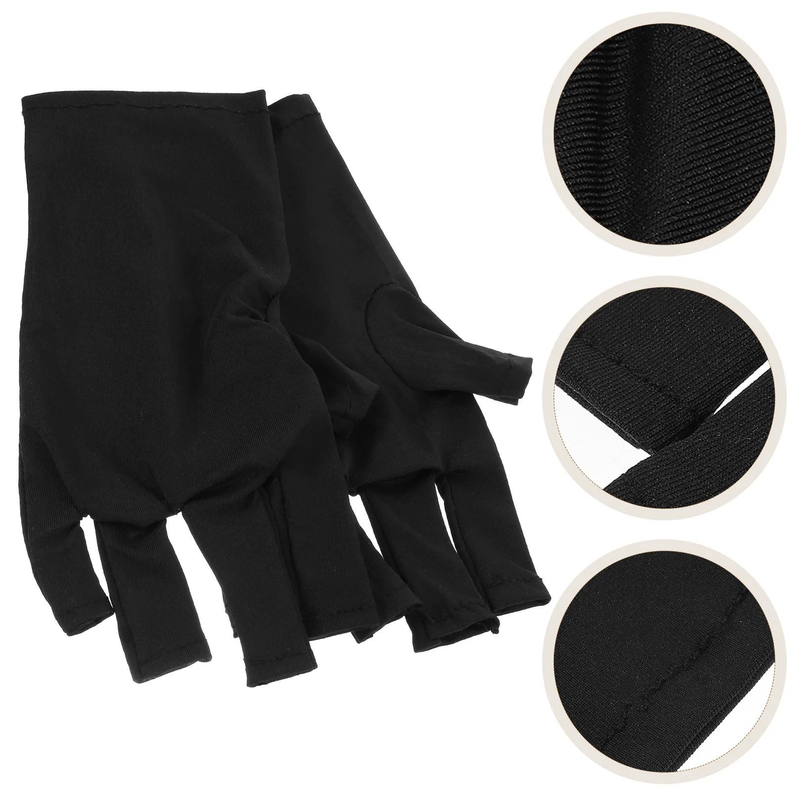 2pcs Uv Protection Gloves For Gel Nails Manicure Nail Art Supplies Comfortable Elastic Durable Finger Exposure Design Safe
2pcs Uv Protection Gloves For Gel Nails Manicure Nail Art Supplies Comfortable Elastic Durable Finger Exposure Design Safe