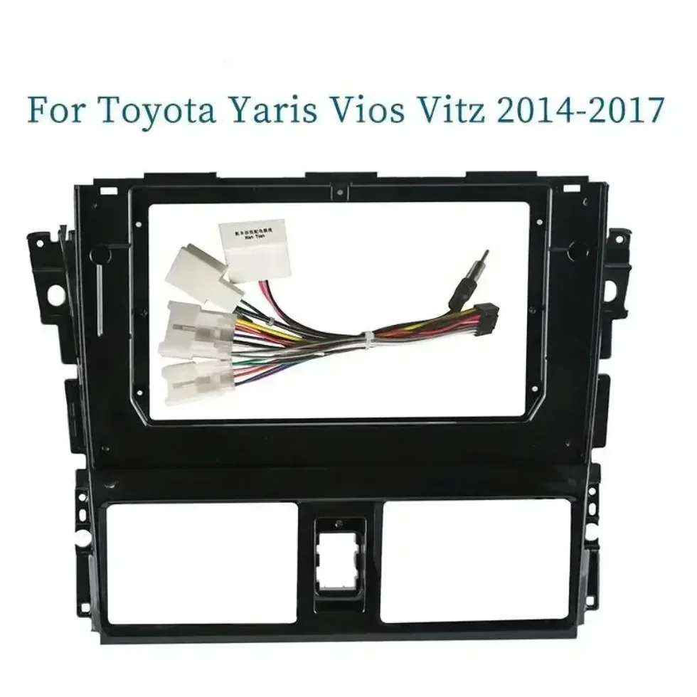 Автомобильная аудиосистема для Toyota Yaris Vios 2014-2017, 10,1 дюйма, лицевая панель с рамкой, большой экран, 2Din, DVD-плеер, панель с креплением для приборной панели
Автомобильная аудиосистема для Toyota Yaris Vios 2014-2017, 10,1 дюйма, лицевая панель с рамкой, большой экран, 2Din, DVD-плеер, панель с креплением для приборной панели