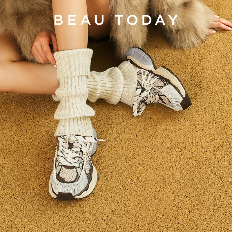 BEAUTODAY Casual Sneakers Women Synthetic Leather Mixed Colors Thick Sole Ladies Lace-up Shoes Handmade 29A37
BEAUTODAY Casual Sneakers Women Synthetic Leather Mixed Colors Thick Sole Ladies Lace-up Shoes Handmade 29A37