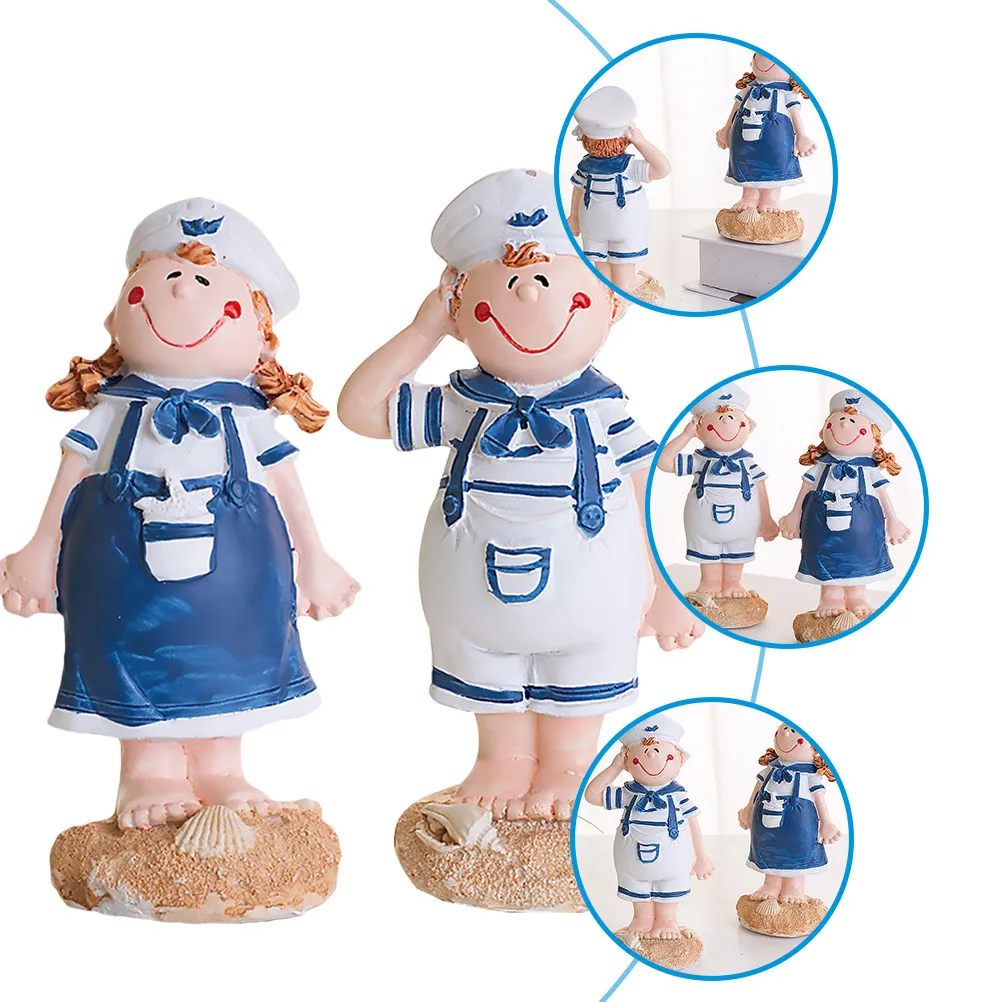 2Pcs Navy Lovers Sculpture Resin Ornament Mediterranean Style Wedding Home Desktop Decoration Romantic Gift Ornament
2Pcs Navy Lovers Sculpture Resin Ornament Mediterranean Style Wedding Home Desktop Decoration Romantic Gift Ornament