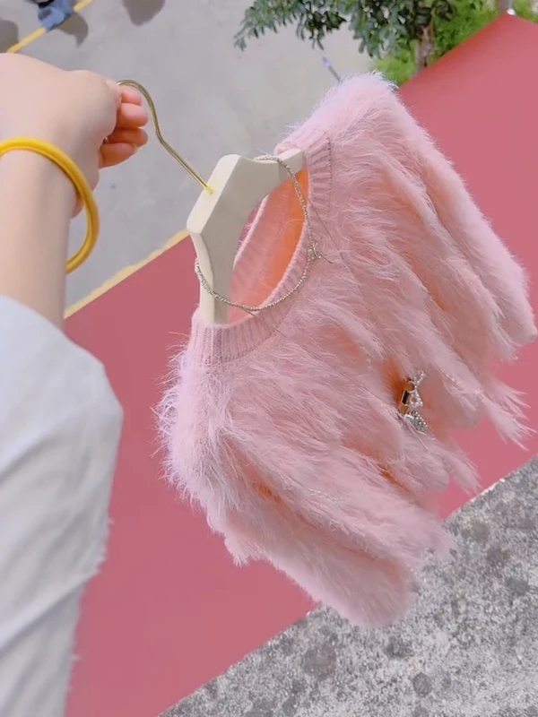 Faionable Soft Tassel Knitwear Women's Autumn Winter Trendy Top Comfortable Loose Fit Warm Long Sve ort Length C...
Faionable Soft Tassel Knitwear Women's Autumn Winter Trendy Top Comfortable Loose Fit Warm Long Sve ort Length C...