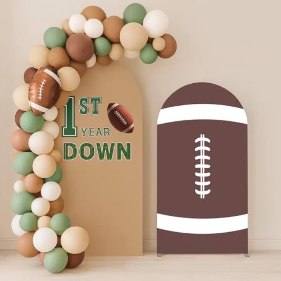 Set of 2 Arch Backdrop Cover 1st Year Down Baby Shower 2PCS Arch Spandex Fabric Cover Boy Football Sports Game Birthday Party D
Set of 2 Arch Backdrop Cover 1st Year Down Baby Shower 2PCS Arch Spandex Fabric Cover Boy Football Sports Game Birthday Party D