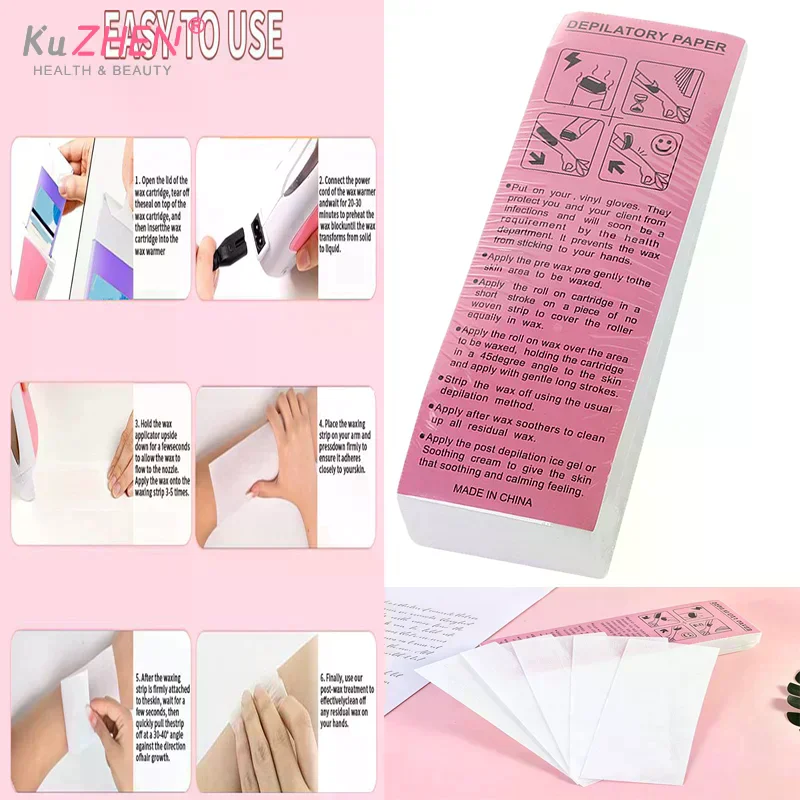 10/50/80/100Pcs Wax Paper Professional Hair Removal Waxing Strips Non-woven Fabric Waxing Papers Depilatory Beauty Tool Removal
10/50/80/100Pcs Wax Paper Professional Hair Removal Waxing Strips Non-woven Fabric Waxing Papers Depilatory Beauty Tool Removal