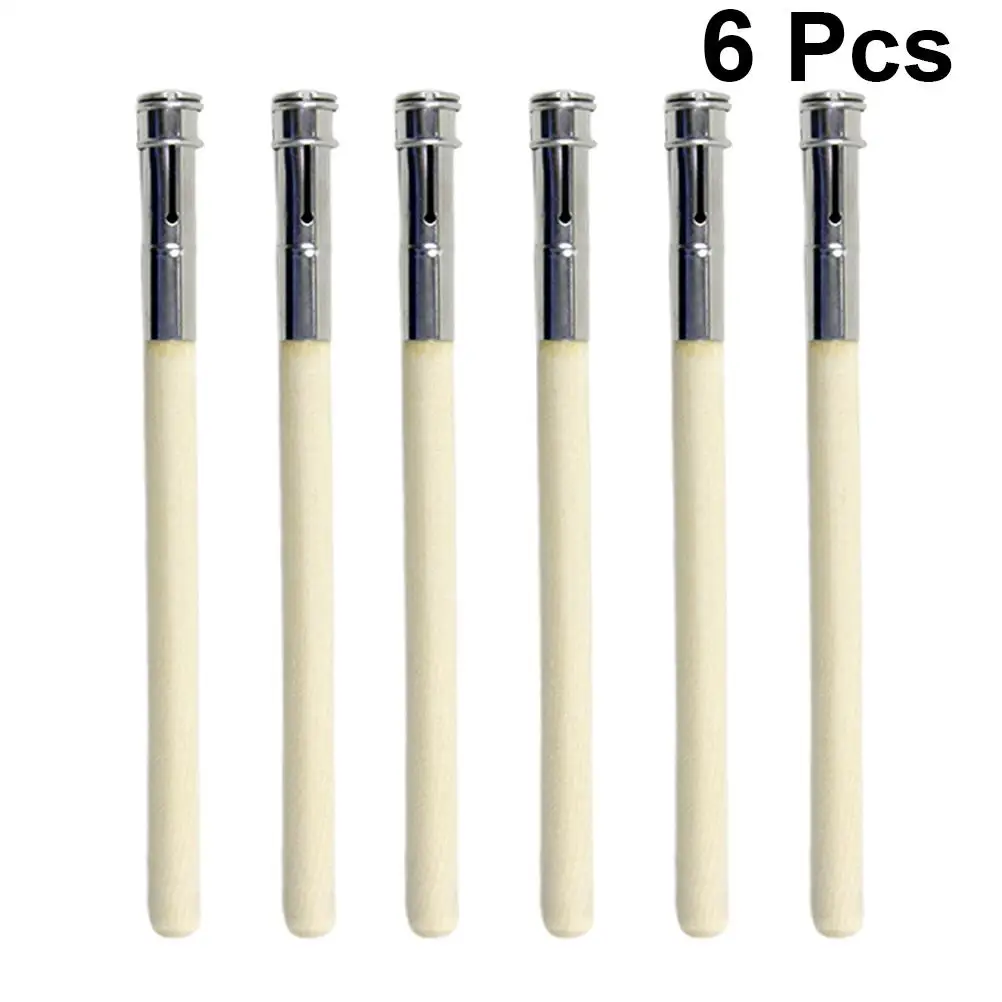 6 Pcs Pencil Extender Wood Stainless Steel Lengthener Drawing Extension Holder Lightweight Durable Practical Long Time Use
6 Pcs Pencil Extender Wood Stainless Steel Lengthener Drawing Extension Holder Lightweight Durable Practical Long Time Use