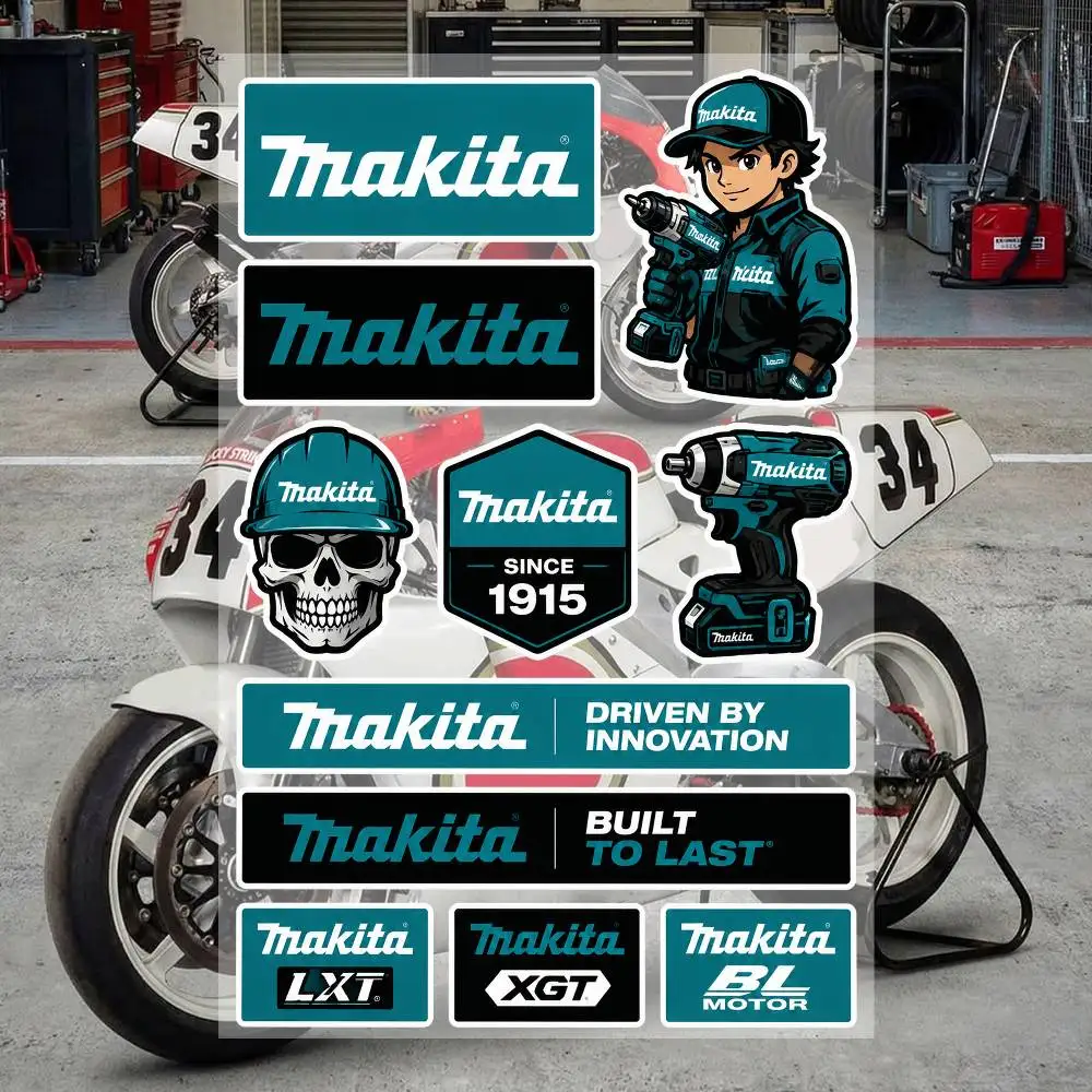 M-A-K-itA- Waterproof Vinyl Stickers for Car Motorcycle Bike Skateboard Laptop Bottle Phone
M-A-K-itA- Waterproof Vinyl Stickers for Car Motorcycle Bike Skateboard Laptop Bottle Phone