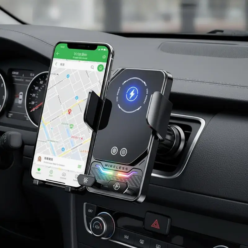 【CR】15W Universal Car Phone Wireless Charger Holder Auto-sensing RGB Light Mount For S26 / 17 16 15 14 13 12 11 Pro Max
【CR】15W Universal Car Phone Wireless Charger Holder Auto-sensing RGB Light Mount For S26 / 17 16 15 14 13 12 11 Pro Max