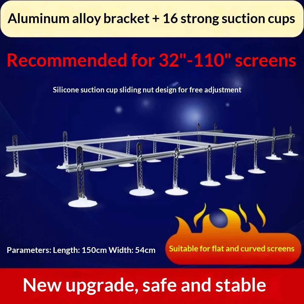 TV Screen Suction Cups Panel Remove Repair Tool 32-65/32-75/32-110 Inch Silicone Vacuum Suction Cup Supports Detachable Device
TV Screen Suction Cups Panel Remove Repair Tool 32-65/32-75/32-110 Inch Silicone Vacuum Suction Cup Supports Detachable Device
