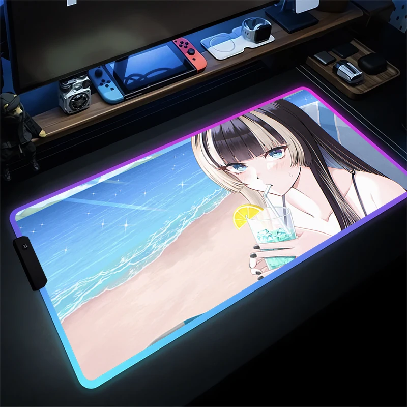 Коврик для мыши RGB, резиновый настольный коврик для клавиатуры, светодиодный коврик для ноутбука Hololive Jvaauutei Raden Gamer, настольный коврик, аксессуары для компьютерных игр, коврик для мыши
Коврик для мыши RGB, резиновый настольный коврик для клавиатуры, светодиодный коврик для ноутбука Hololive Jvaauutei Raden Gamer, настольный коврик, аксессуары для компьютерных игр, коврик для мыши
