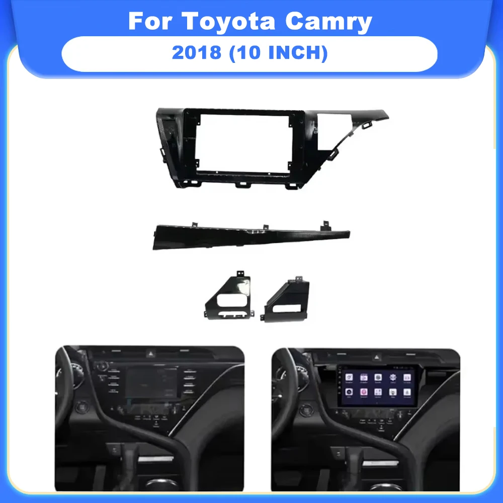 10-дюймовый адаптер для автомобильной рамы, CAN-шина, декодер для Toyota Camry 2018, Android, стандартный комплект панелей
10-дюймовый адаптер для автомобильной рамы, CAN-шина, декодер для Toyota Camry 2018, Android, стандартный комплект панелей