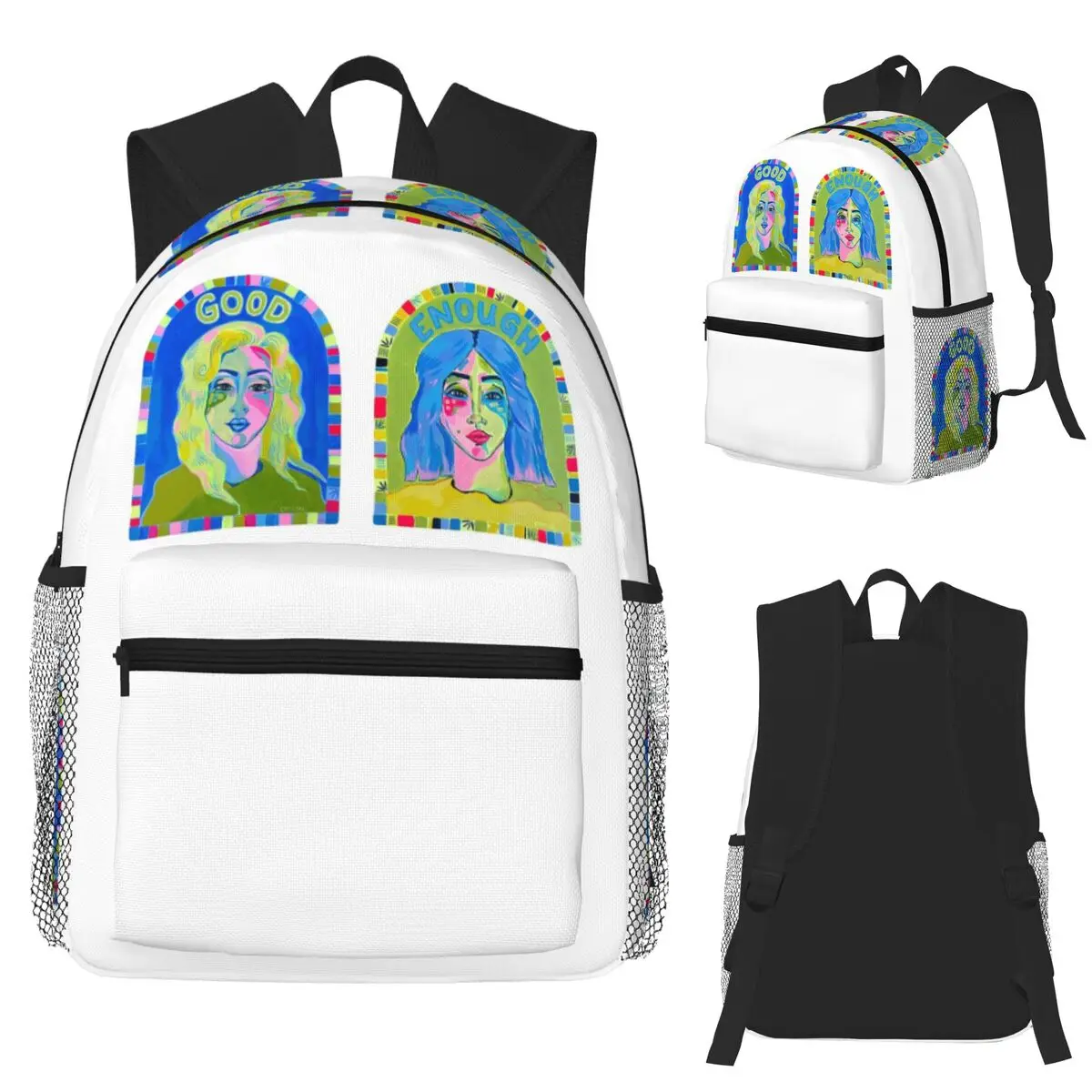 Good Enough Student Backpack School Bag Hiking Travel Daypack for Men Women Fashion Bookbag Shoulder Bags
Good Enough Student Backpack School Bag Hiking Travel Daypack for Men Women Fashion Bookbag Shoulder Bags