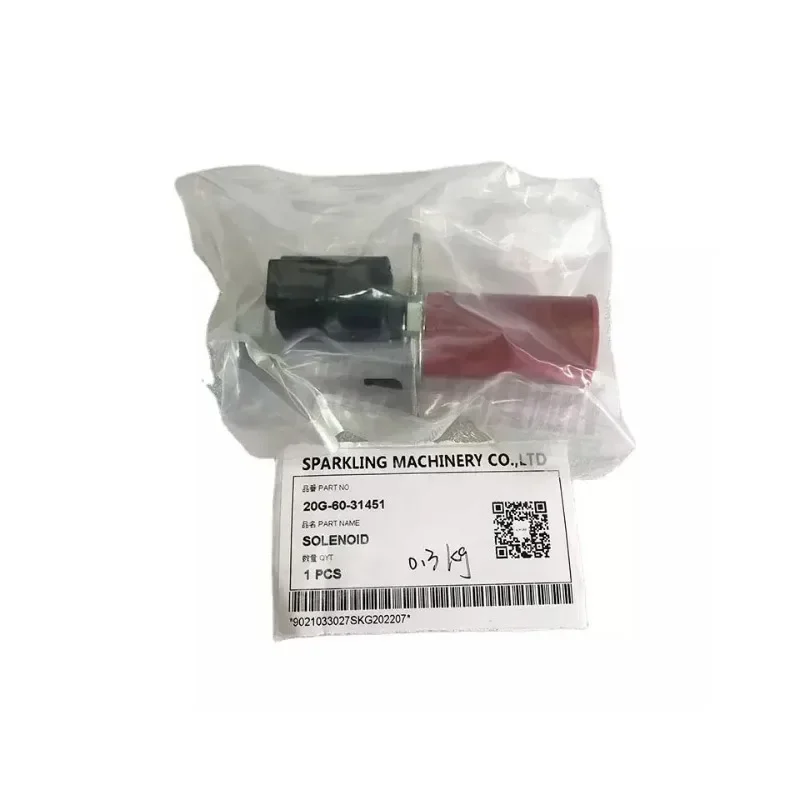 Válvula de solenoide 20G6031451, 20G-60-31451, 20g60-31451, excavadora PW140 PW180
Válvula de solenoide 20G6031451, 20G-60-31451, 20g60-31451, excavadora PW140 PW180