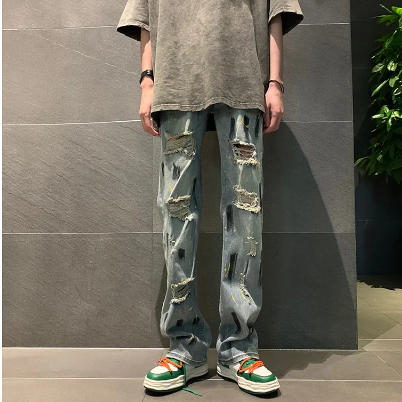 2023 Summer New Fashion Jeans Men's Comfortable Casual Loose Straight Trousers Men's Boutique Clothing Simple Style
2023 Summer New Fashion Jeans Men's Comfortable Casual Loose Straight Trousers Men's Boutique Clothing Simple Style