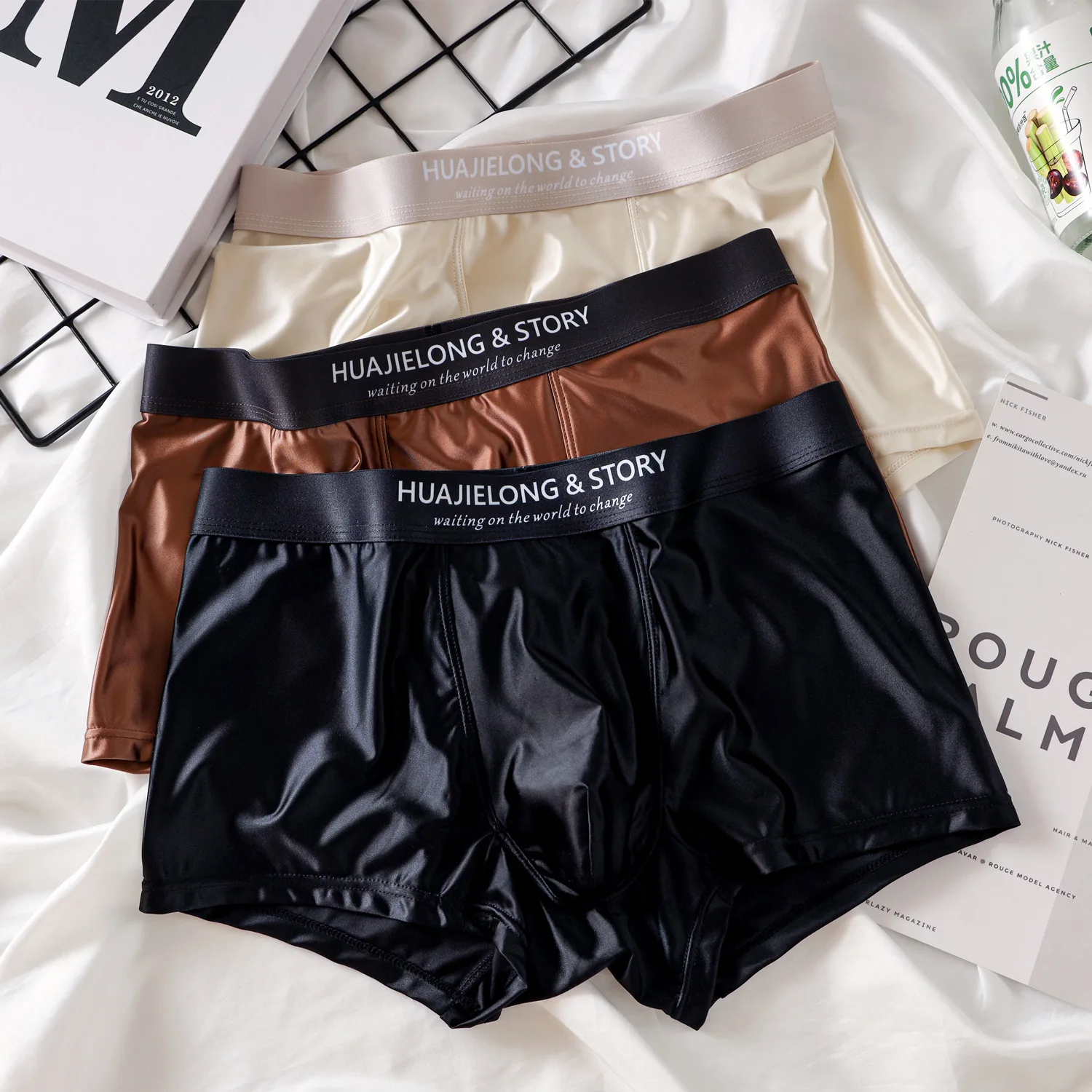Boxer Briefs Satin Silk Seamless Smooth Underpants 1/3Pcs Men Ultra Comfort
Boxer Briefs Satin Silk Seamless Smooth Underpants 1/3Pcs Men Ultra Comfort