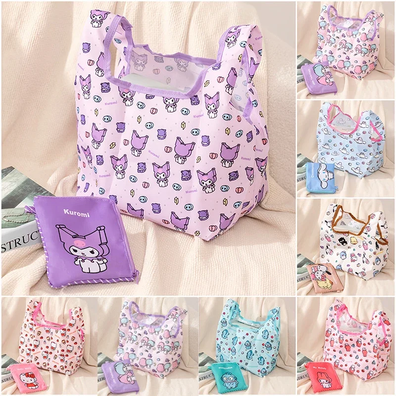 Sanrios Cartoon Large Capacity Shopping Bag Girl Wrist Bag Portable Kawaii Environmentally Friendly Bags Water Proof Storage Bag
Sanrios Cartoon Large Capacity Shopping Bag Girl Wrist Bag Portable Kawaii Environmentally Friendly Bags Water Proof Storage Bag