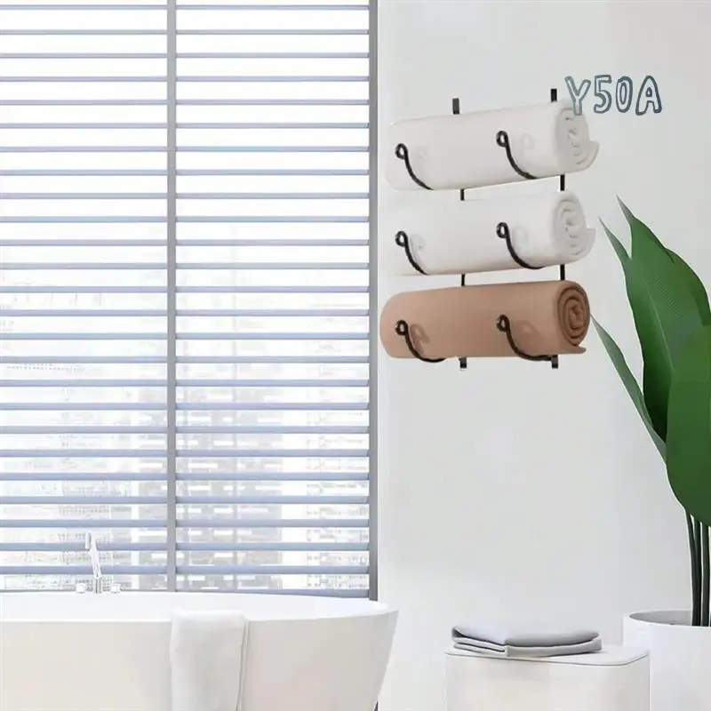 Y50A-Iron Art Настенная вешалка для полотенец для ванной комнаты Многофункциональная многослойная вешалка из кованого железа Настенная полка для вина
Y50A-Iron Art Настенная вешалка для полотенец для ванной комнаты Многофункциональная многослойная вешалка из кованого железа Настенная полка для вина