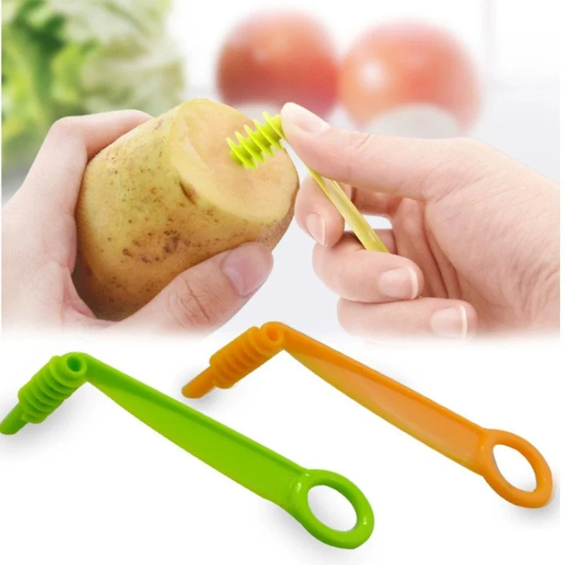 Plastic Spiral Knife Manual Screw Slicer Vegetables Tool Kitchen Gadgets Potato Carrot Cucumber Salad Cutter Kitchen Tools
Plastic Spiral Knife Manual Screw Slicer Vegetables Tool Kitchen Gadgets Potato Carrot Cucumber Salad Cutter Kitchen Tools
