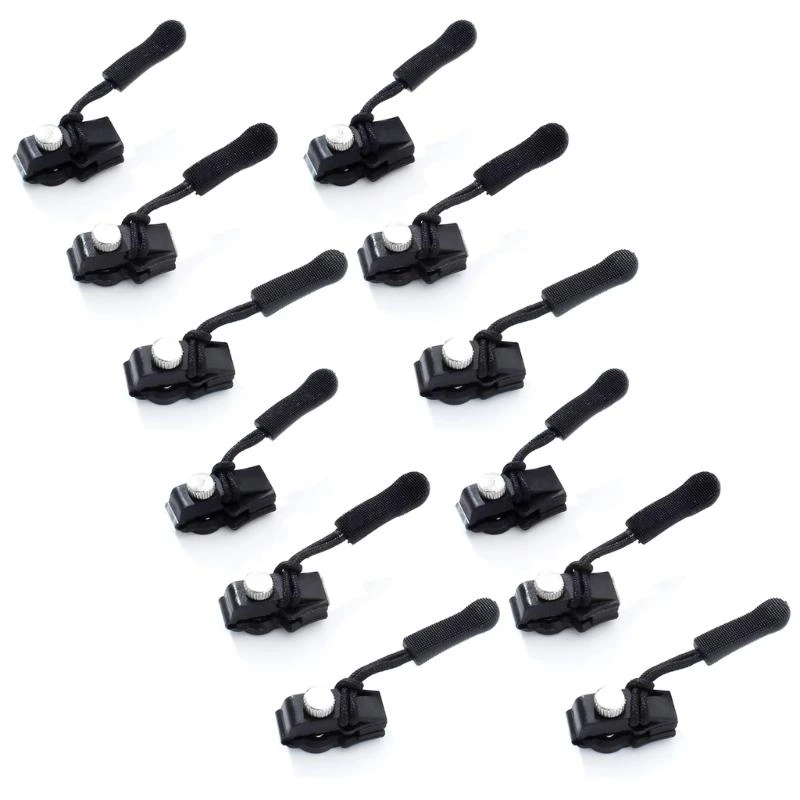 652F 6/12Pcs Quickly Zippers Fixer Adjustable Zippers Repair Tool Easy Install Zippers Replacements for Wetsuits Luggage Bag
652F 6/12Pcs Quickly Zippers Fixer Adjustable Zippers Repair Tool Easy Install Zippers Replacements for Wetsuits Luggage Bag
