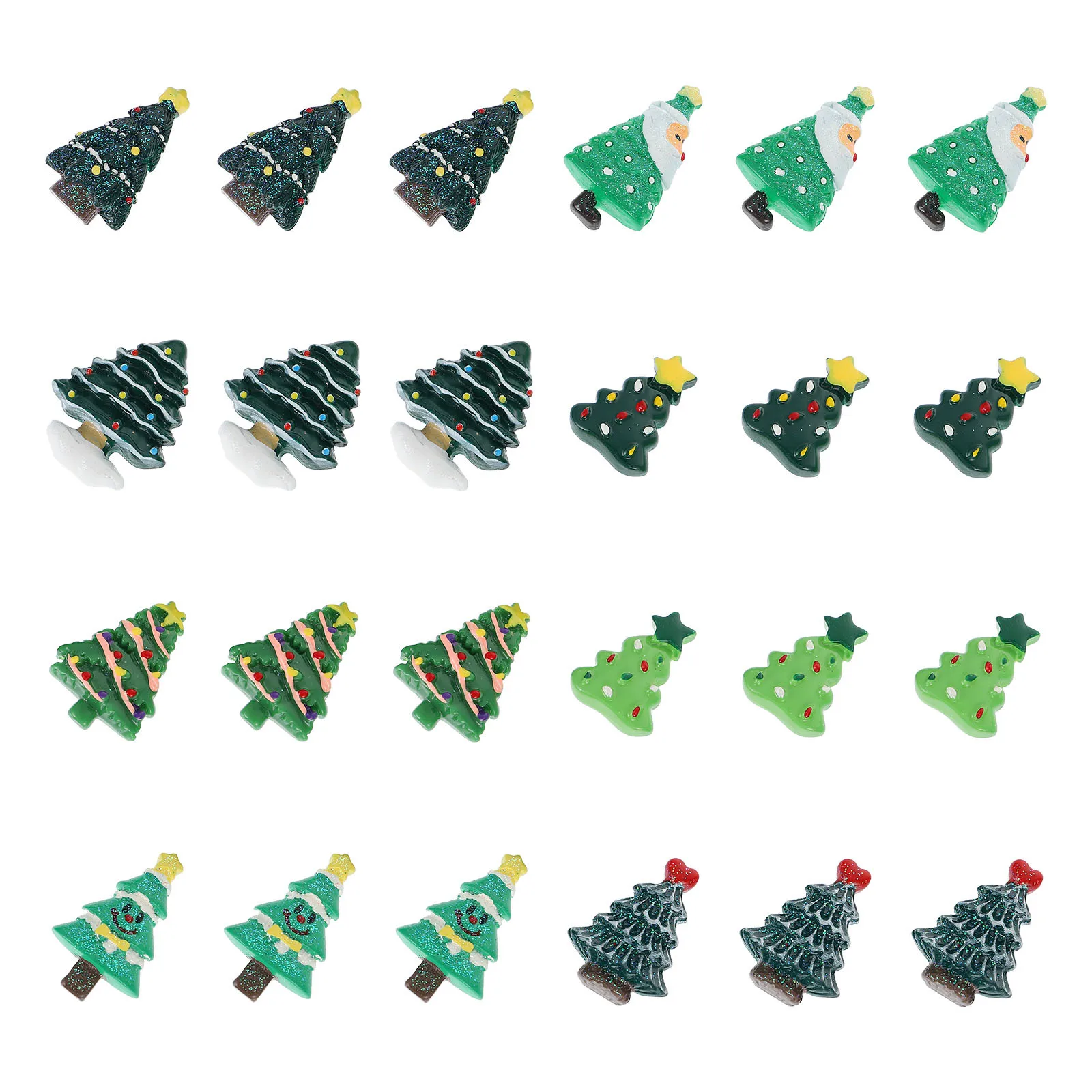 24Pcs Christmas Flat Back Cabochons Tree Pendants for DIY Jewelry Phone Shell Crafts Decor Phone Case Cabochons
24Pcs Christmas Flat Back Cabochons Tree Pendants for DIY Jewelry Phone Shell Crafts Decor Phone Case Cabochons