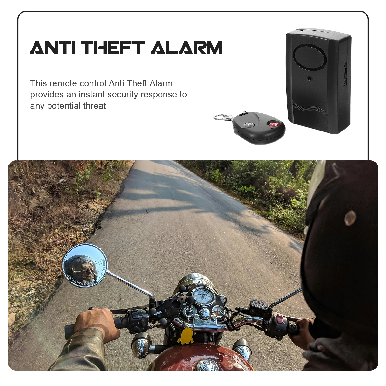 1 set Vibration Alarm Motion Sensor for Motorcycle Electric Bikes Rolling Shutter Doors Bag Anti Theft Device Security Alert
1 set Vibration Alarm Motion Sensor for Motorcycle Electric Bikes Rolling Shutter Doors Bag Anti Theft Device Security Alert