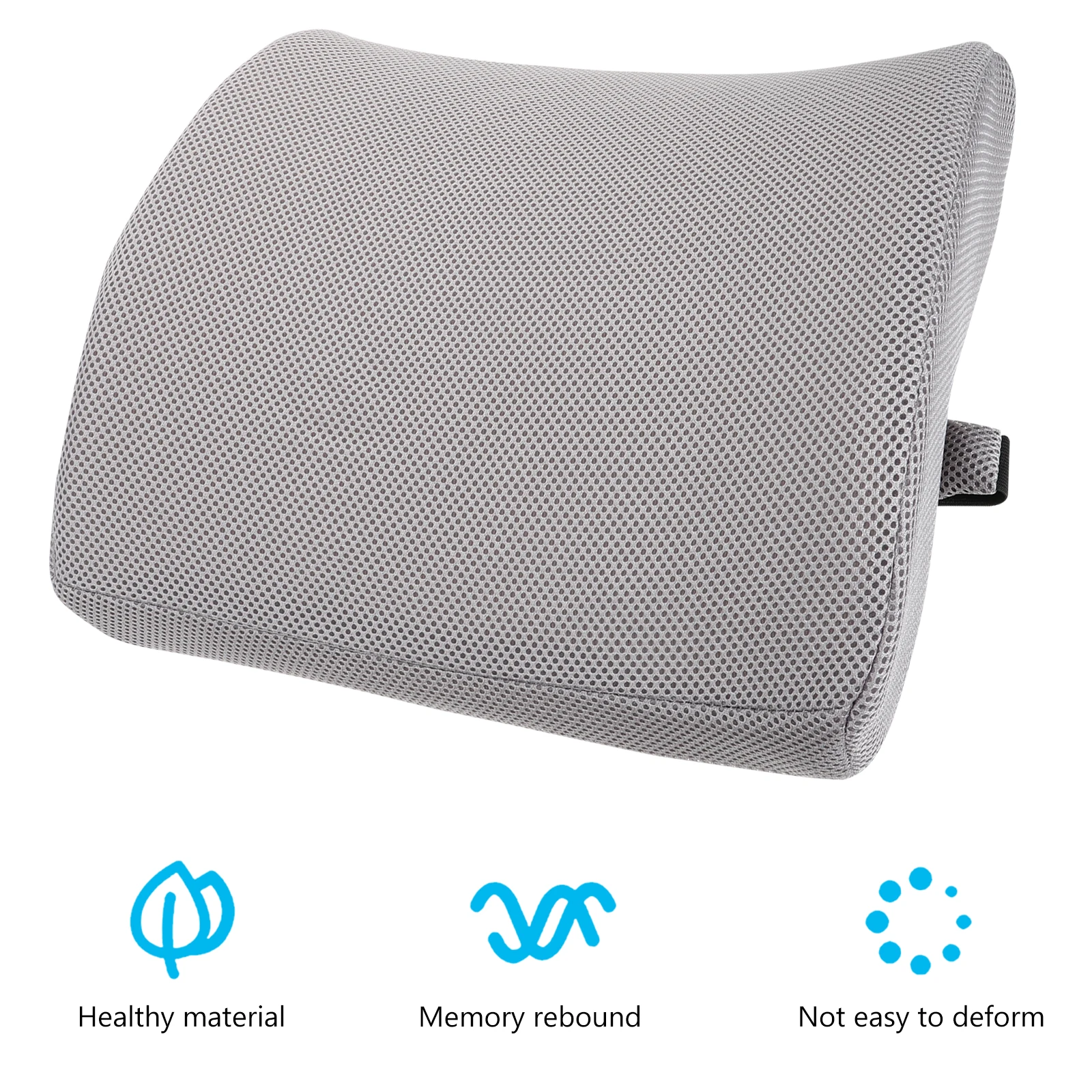 Portable Back Cushion Lumbar Support Pillow Office Chair Pressure Relief Breathable Ergonomic Detachable Cover Easy Clean
Portable Back Cushion Lumbar Support Pillow Office Chair Pressure Relief Breathable Ergonomic Detachable Cover Easy Clean