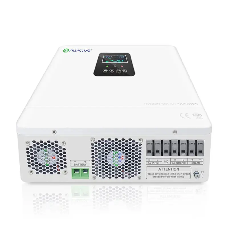 110V 220V Adjustable output voltage solar inverter 24V 48V DC/DC DC/AC 3000w 5000w Mppt Solar Hybrid Inverter
110V 220V Adjustable output voltage solar inverter 24V 48V DC/DC DC/AC 3000w 5000w Mppt Solar Hybrid Inverter