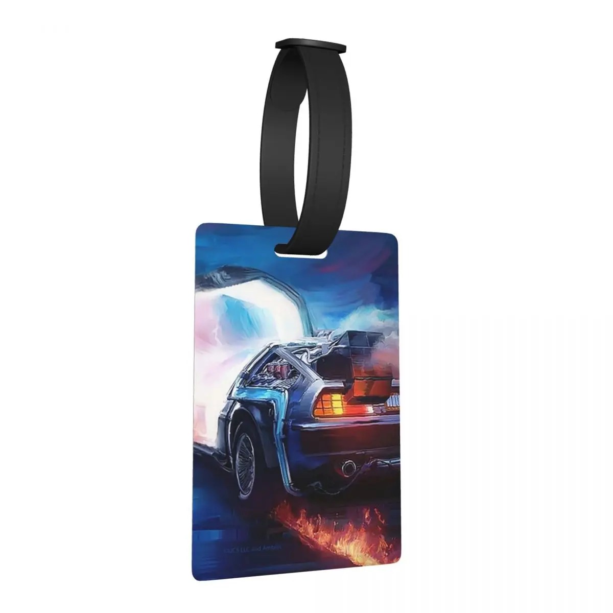 Бирка для багажа «Назад в будущее» с изображением машины времени Делориана, для чемодана, дорожной сумки, идентификационная этикетка с местом для имени и адреса
Бирка для багажа «Назад в будущее» с изображением машины времени Делориана, для чемодана, дорожной сумки, идентификационная этикетка с местом для имени и адреса
