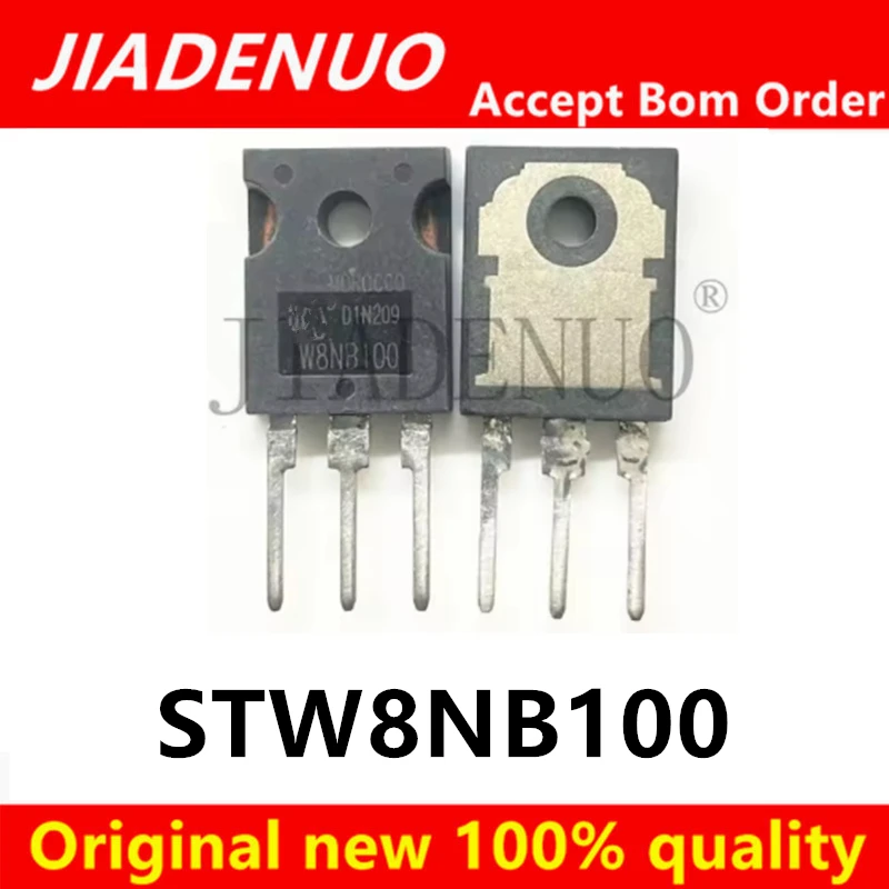 (5-10pcs)100% New W8NB100 STW8NB100 TO-3P MOS FET chipset
(5-10pcs)100% New W8NB100 STW8NB100 TO-3P MOS FET chipset