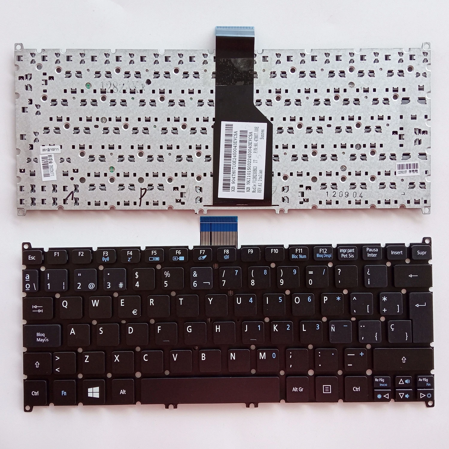 RU SP US for ACER Aspire S3 S5 V5-121 S3-951 S3-371 S3-391 V5-171 S5-951 MS2346 B113 Aspire ONE 725 726 756 AO756 Q1VZC Keyboard
RU SP US for ACER Aspire S3 S5 V5-121 S3-951 S3-371 S3-391 V5-171 S5-951 MS2346 B113 Aspire ONE 725 726 756 AO756 Q1VZC Keyboard