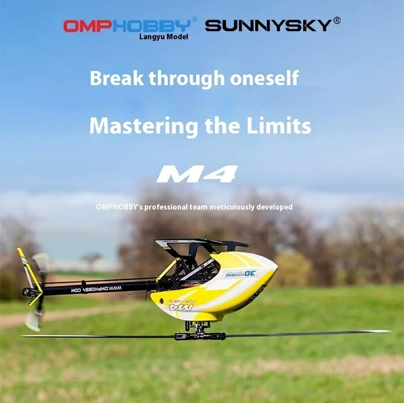 OMPHOBBY genuine model airplane Langyu M4 professional remote control model airplane 3D stunt fancy flying helicopter
OMPHOBBY genuine model airplane Langyu M4 professional remote control model airplane 3D stunt fancy flying helicopter