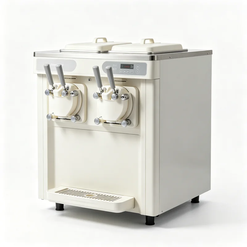 Commercial Frozen Yogurt Machine 1800W Soft Ice Cream Maker Double Flavor Dessert Dispenser for Bakery
Commercial Frozen Yogurt Machine 1800W Soft Ice Cream Maker Double Flavor Dessert Dispenser for Bakery