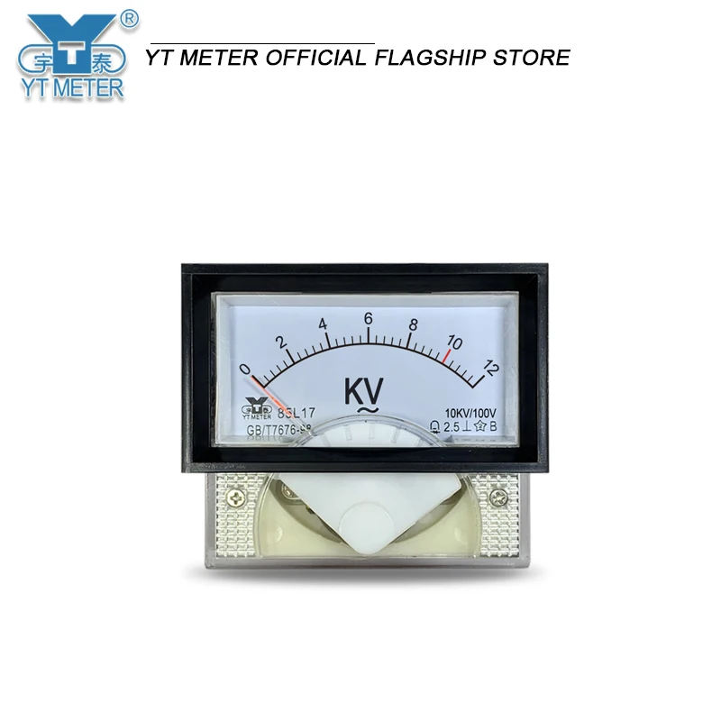 85L17 100V high voltage voltmeter 3.6kv 7.2kv 10KV 12KV 40KV Pointer kilovolt meter ac
85L17 100V high voltage voltmeter 3.6kv 7.2kv 10KV 12KV 40KV Pointer kilovolt meter ac