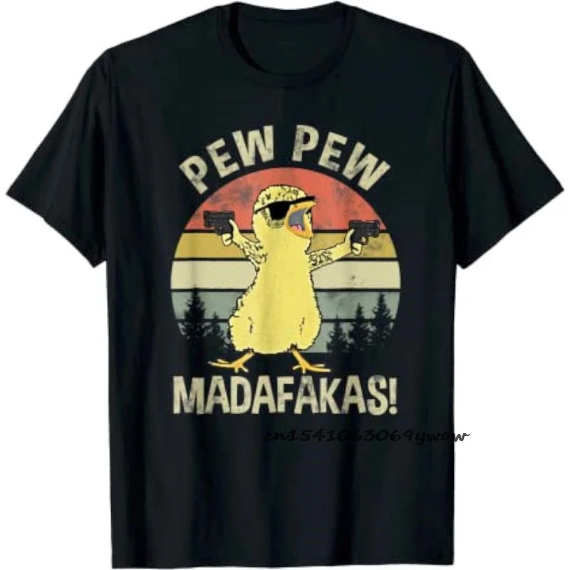 Pew Pew Madafakas Funny T Shirts for Men Vintage Retro Print Cartoon New Tshirt Pure Cotton Fashion Brand Camisa Drop Shipping
Pew Pew Madafakas Funny T Shirts for Men Vintage Retro Print Cartoon New Tshirt Pure Cotton Fashion Brand Camisa Drop Shipping