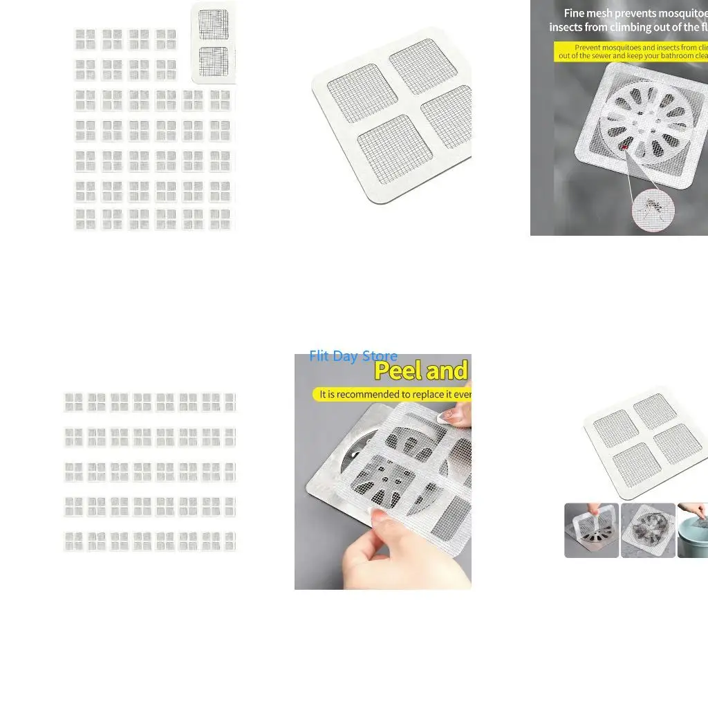 F92C Drain Protector 10/50Pcs Filter Sticker for Hair And Debris Small Object Prevent
F92C Drain Protector 10/50Pcs Filter Sticker for Hair And Debris Small Object Prevent