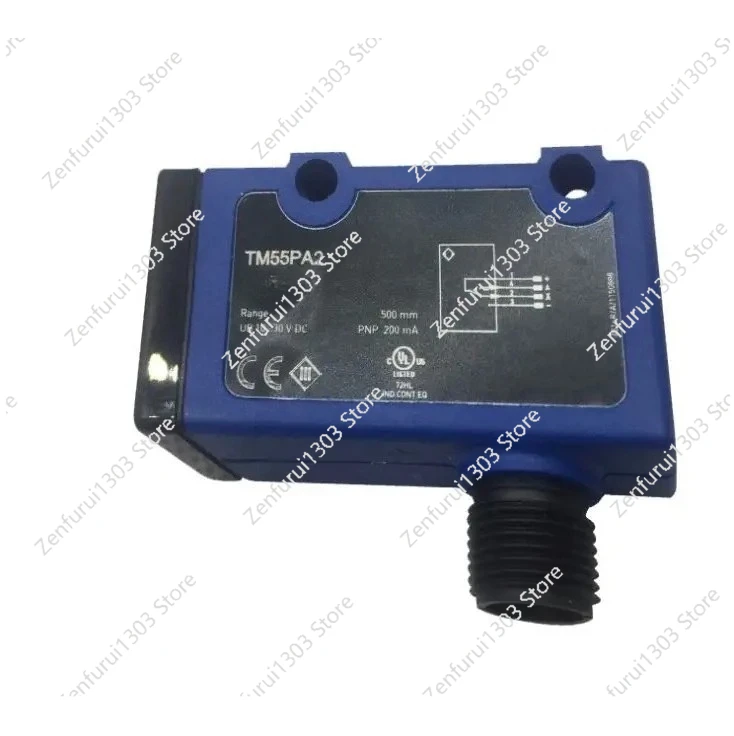 TM55PA2 diffuse reflection photoelectric sensor detects a range of 500mm in compact construction style
TM55PA2 diffuse reflection photoelectric sensor detects a range of 500mm in compact construction style