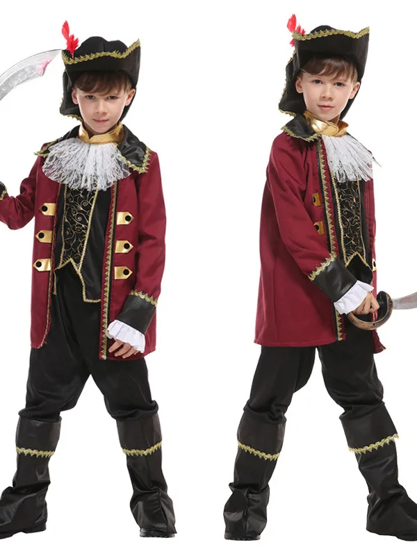Halloween Children's Pirate Costume Boys COS Costume Ethnic Stage Costume 18-25 Years Old China Made Fall 2026
Halloween Children's Pirate Costume Boys COS Costume Ethnic Stage Costume 18-25 Years Old China Made Fall 2026