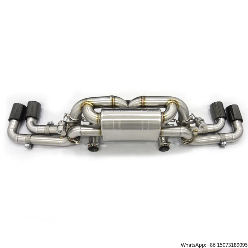 Tuning High Performance Stainless Steel Catback Exhaust System | Vacuum Muffler & Axle Pipes for 360 F360 3.6 2003-2005
Tuning High Performance Stainless Steel Catback Exhaust System | Vacuum Muffler & Axle Pipes for 360 F360 3.6 2003-2005