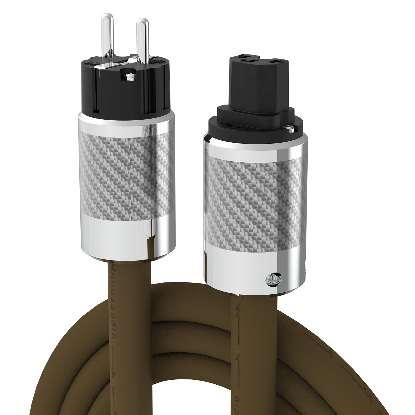 hifi power cord OCC Copper conductor EU power cable double layer insulation carbon fiber rhodium plated EU plug
hifi power cord OCC Copper conductor EU power cable double layer insulation carbon fiber rhodium plated EU plug