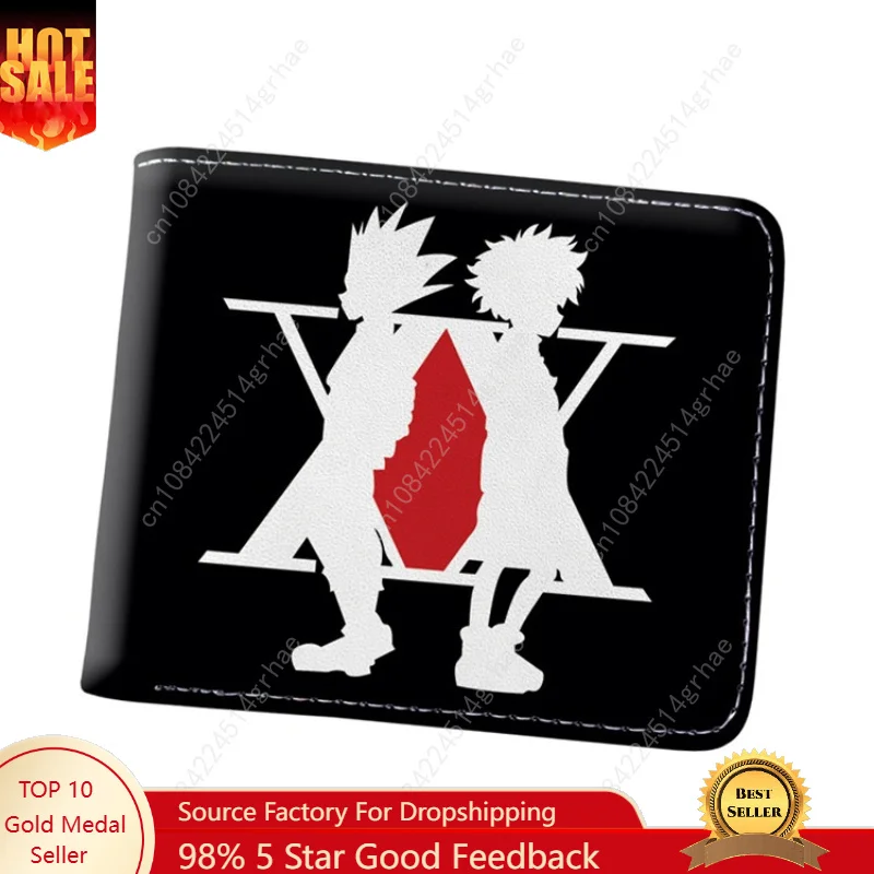 Anime Hunter X Hunter GON·FREECSS Kurapika Short Bilfold Purse Clip Wallet for Boys Girls Trendy Gift
Anime Hunter X Hunter GON·FREECSS Kurapika Short Bilfold Purse Clip Wallet for Boys Girls Trendy Gift