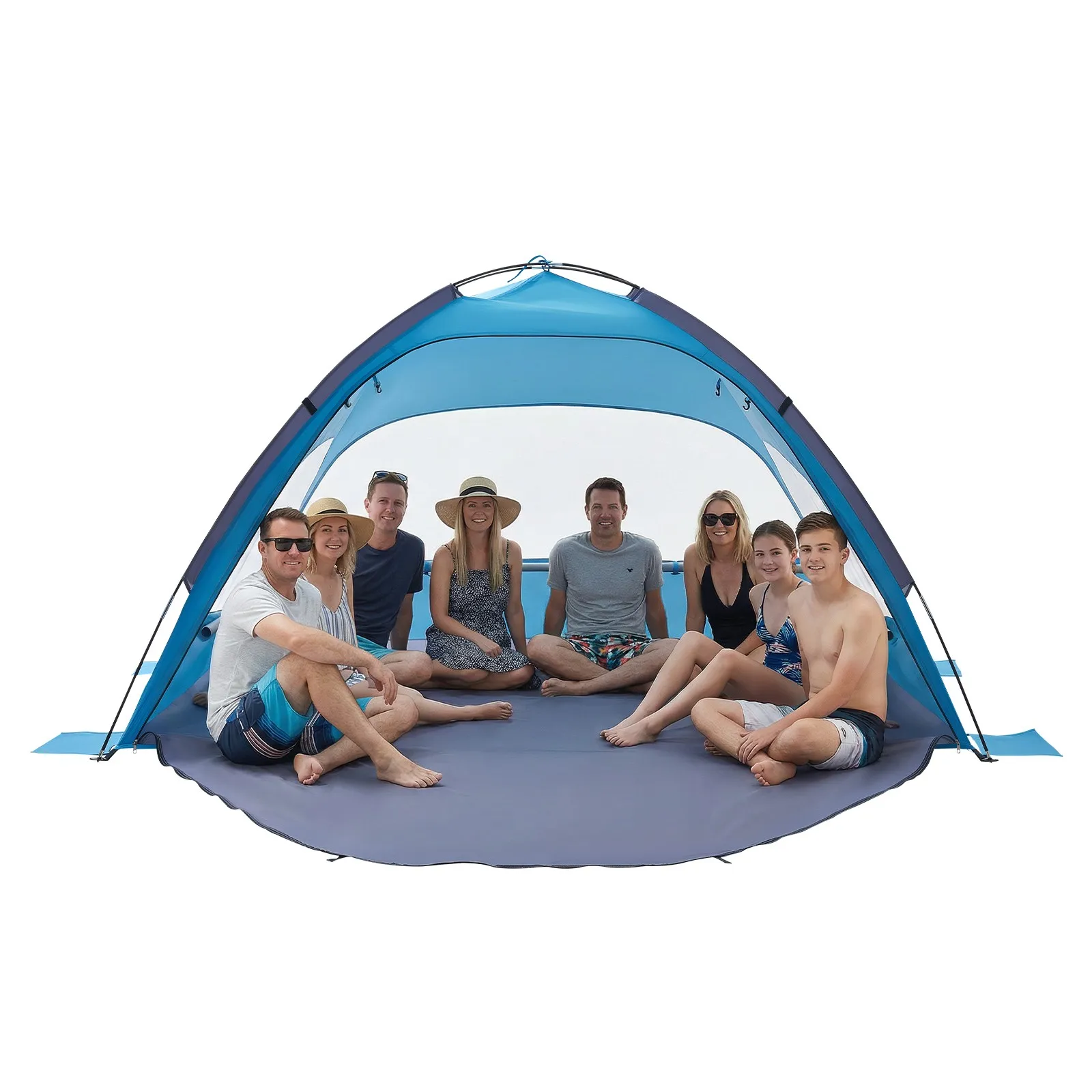 Beach Tent Sun Shelter Sun Shade Canopy 8 Person UPF 50+ Outdoor Camping
Beach Tent Sun Shelter Sun Shade Canopy 8 Person UPF 50+ Outdoor Camping