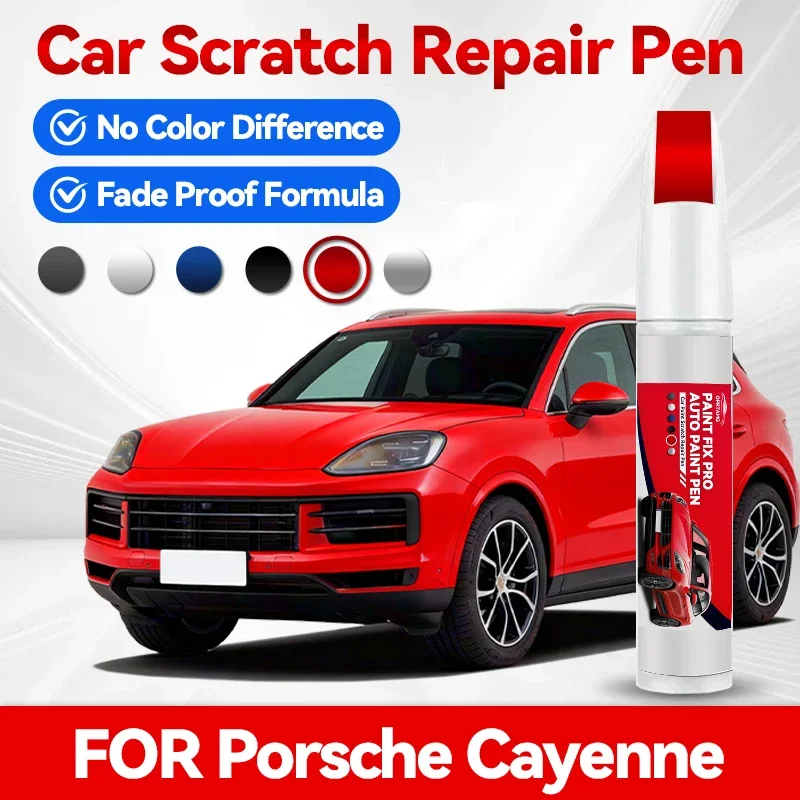 Ручка-корректор для ремонта лакокрасочного покрытия Porsche Cayenne 1990-2026, средство для удаления царапин, аксессуары для авто, черный цвет, DIY
Ручка-корректор для ремонта лакокрасочного покрытия Porsche Cayenne 1990-2026, средство для удаления царапин, аксессуары для авто, черный цвет, DIY