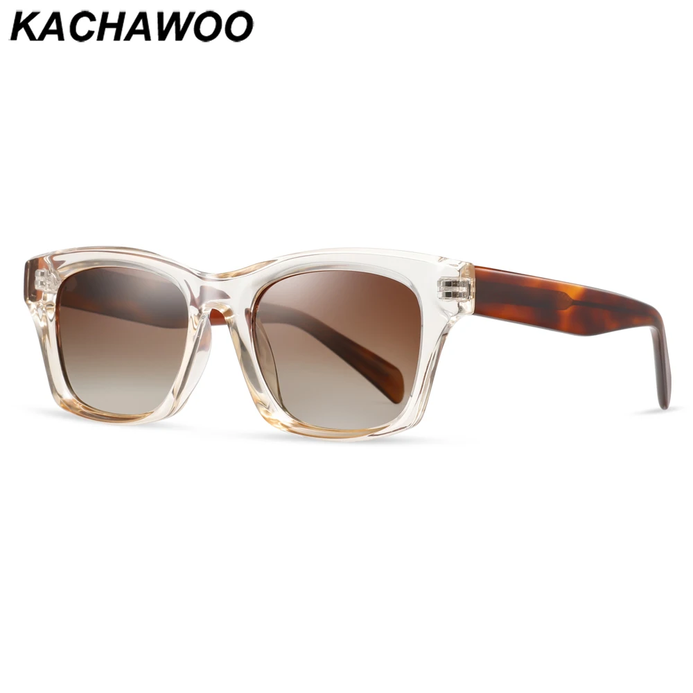 Солнцезащитные очки Kachawoo TR90 для мужчин и женщин, поляризационные квадратные солнечные очки в коричневой оправе, для вождения, в европейском стиле
Солнцезащитные очки Kachawoo TR90 для мужчин и женщин, поляризационные квадратные солнечные очки в коричневой оправе, для вождения, в европейском стиле