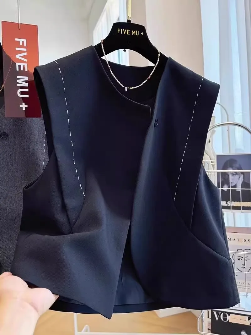 Мужской жилет с уникальным дизайном и неповторимым ощущением, большие размеры, 300 пу, для многослойной носки, осень-зима, высококачественный, трендовый, 2
Мужской жилет с уникальным дизайном и неповторимым ощущением, большие размеры, 300 пу, для многослойной носки, осень-зима, высококачественный, трендовый, 2