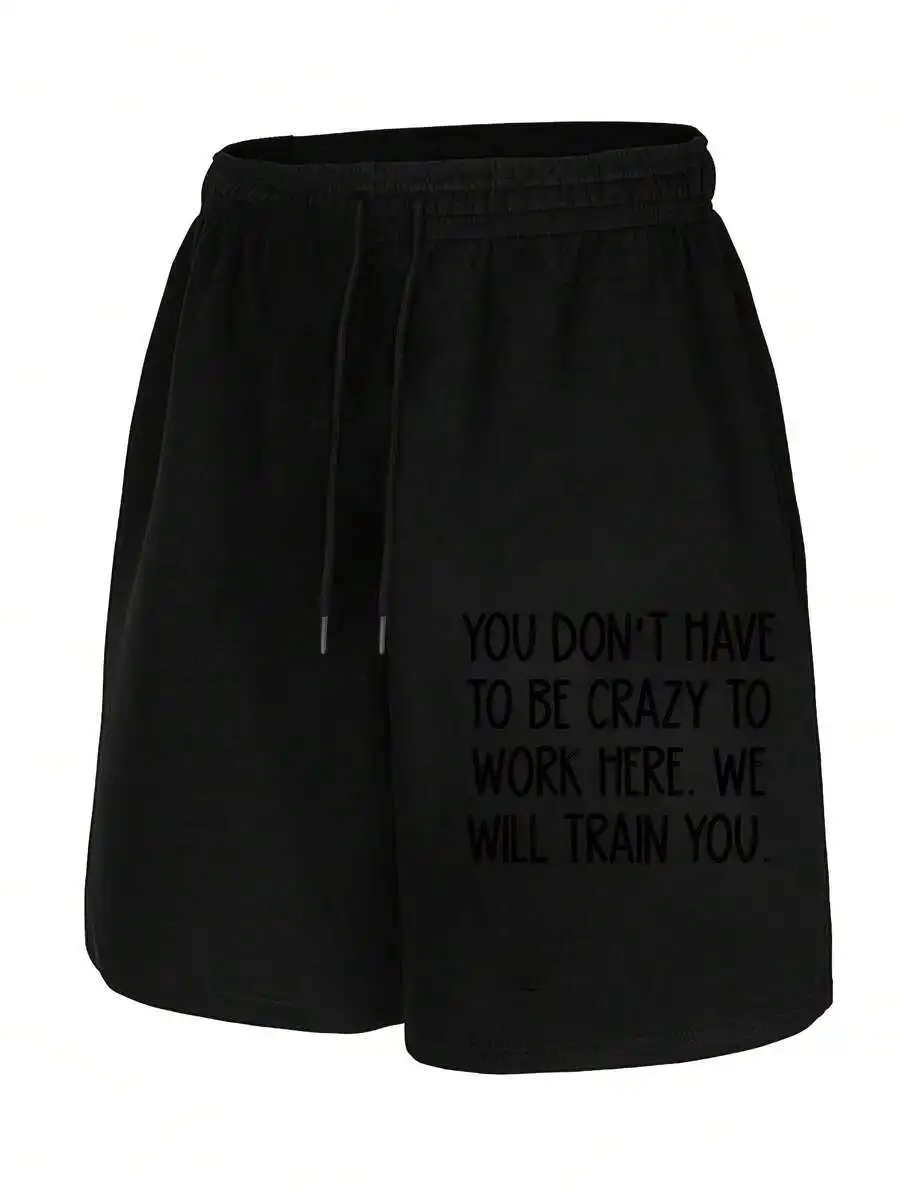 Black Mens Comfortable Drawstring Shorts With Elastic Waistband, Humorous Office Meme Design, Ideal For Summer Leisure And
Black Mens Comfortable Drawstring Shorts With Elastic Waistband, Humorous Office Meme Design, Ideal For Summer Leisure And
