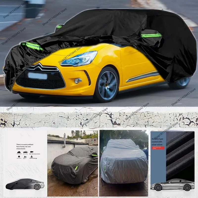 Car Cover for Citroen DS3 2009-2015 210D Outdoor Full Car Cover All Weather Windproof Sun Rain Snow Protection
Car Cover for Citroen DS3 2009-2015 210D Outdoor Full Car Cover All Weather Windproof Sun Rain Snow Protection